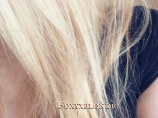 Foxyxblonde