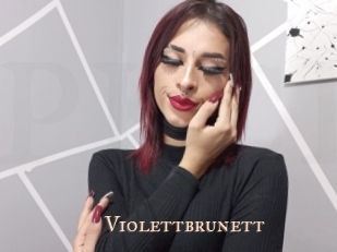 Violettbrunett